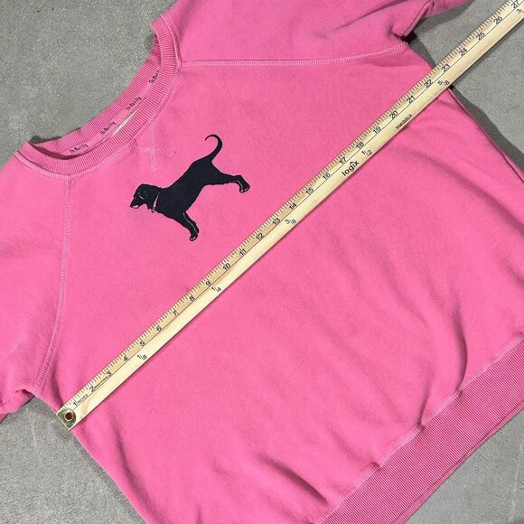 The Black Dog Classic Crewneck Sweatshirt Medium Pink Martha's Vineyard Preppy - Picture 5 of 10